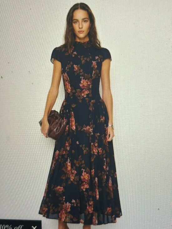 Reformation Dresses & Skirts - Reformation Maven Dress Blue - Size 0